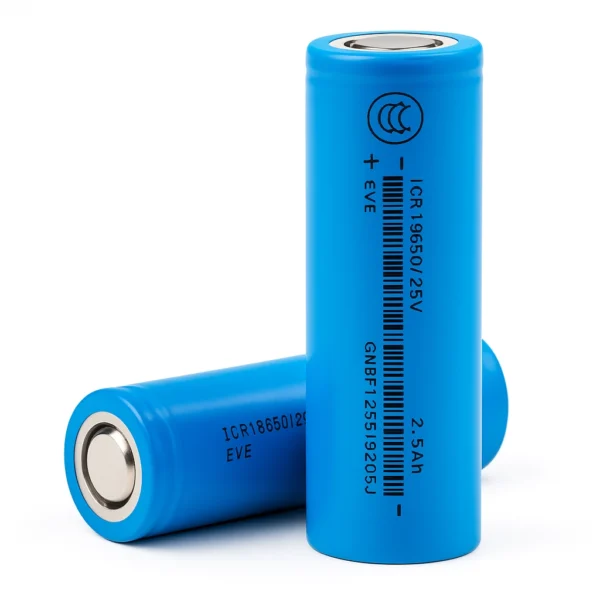 باتری لیتیوم یون 3.7 ولت 2600 میلی آمپر ساعت EVE چین