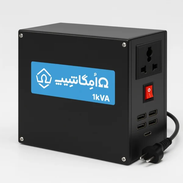 UPS برق اضطراری 1KVA ورودی 12V خروجی 220V 50Hz